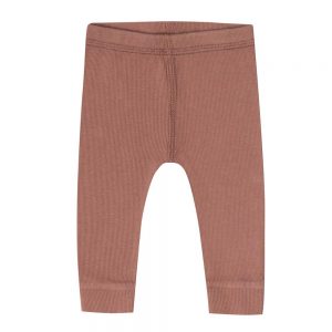 Ribbed Leggings | Clay